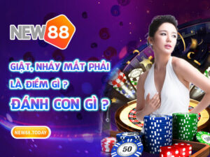 Giật, nháy mắt phải là điềm gì? Đánh con gì?